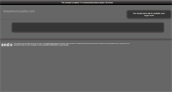 Desktop Screenshot of deepellumcapital.com